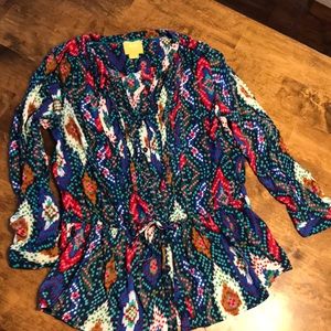 Maeve Anthropologie women’s tunic top size 6